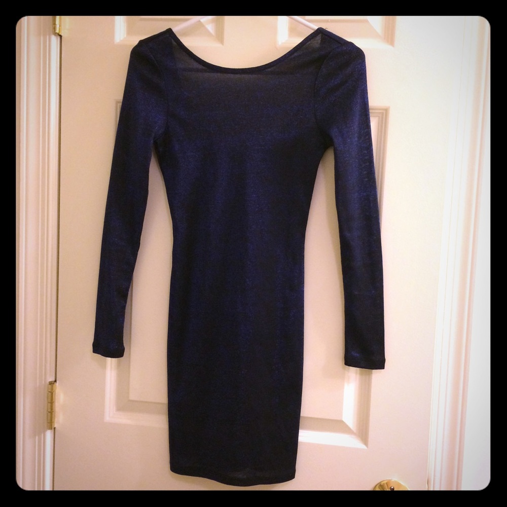 NWOT 🎉 Blue bodycon dress