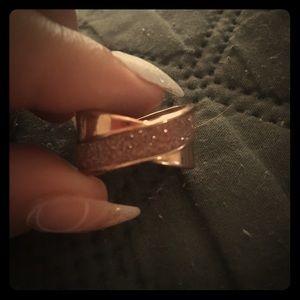 Charming Charlie rose gold ring