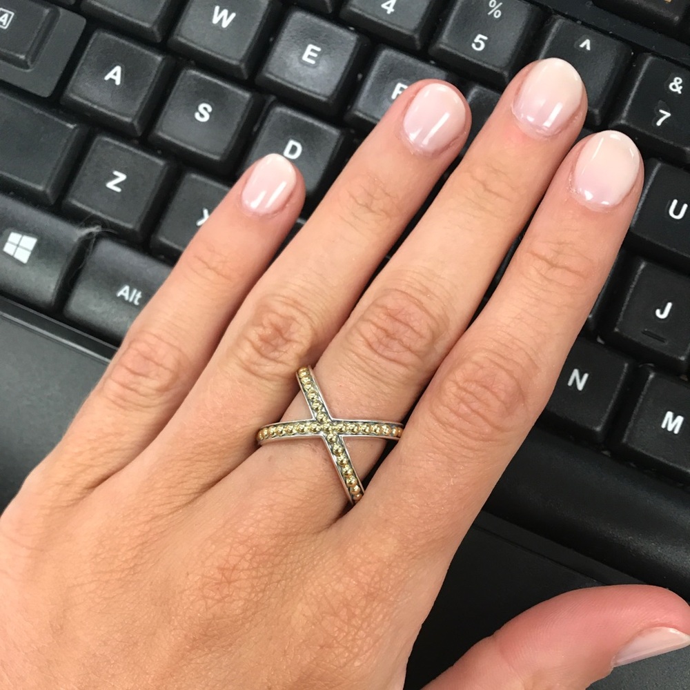LAGOS Gold X-ring