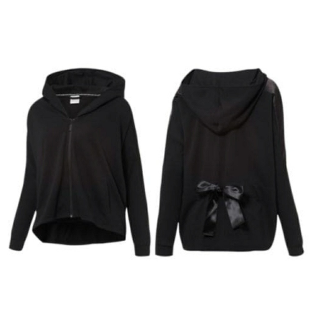 Puma t7 satin tie back Hoodie small