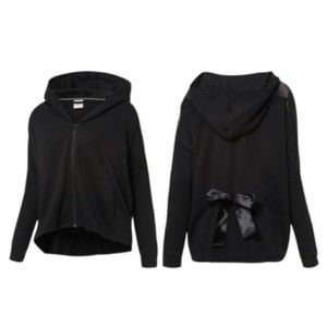 Puma t7 satin tie back Hoodie small