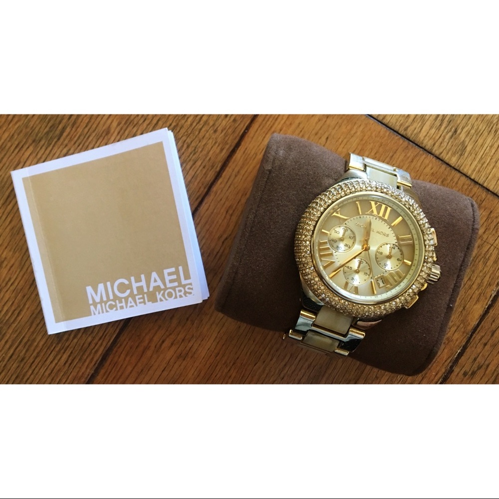 MK Gold Watch ✨