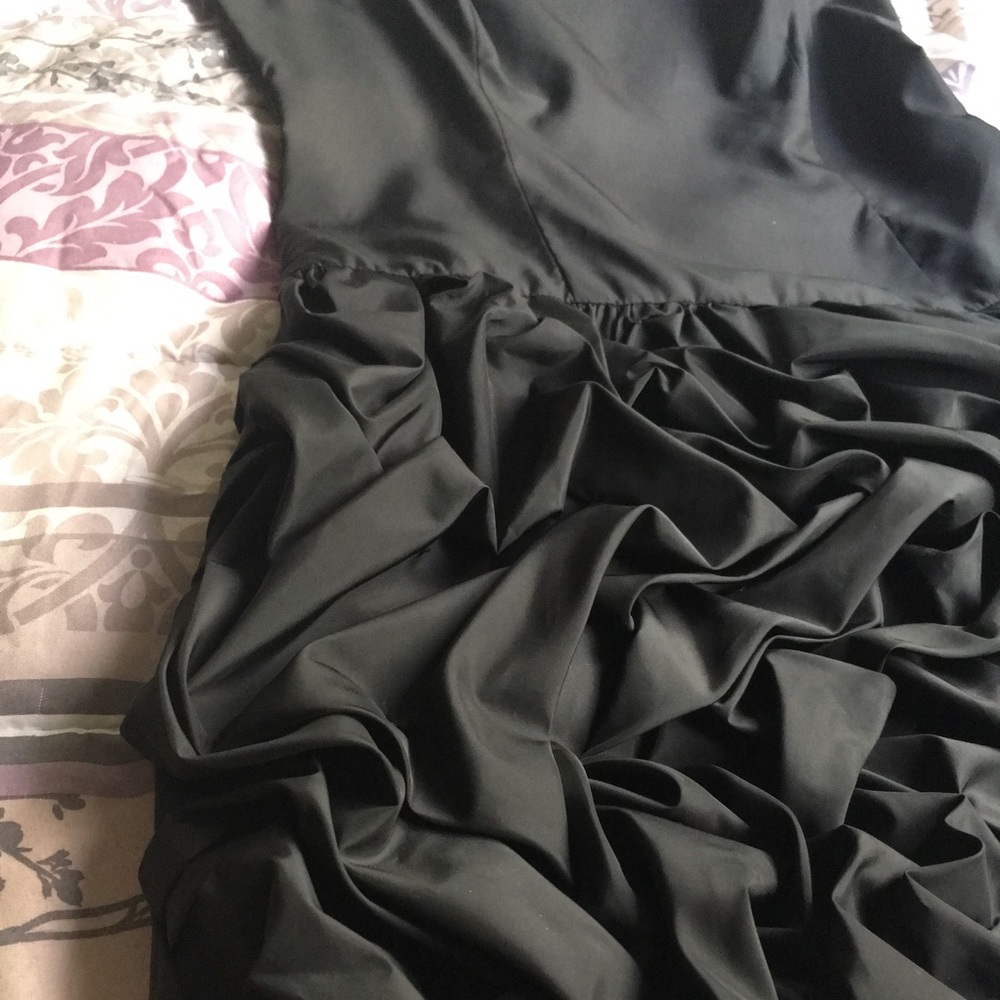 Express Truffle Ruffle Evening dress