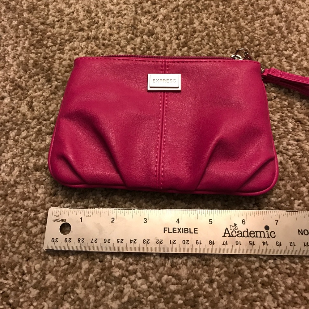 NWOT Express Pink clutch / wristlet