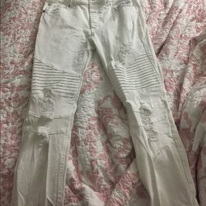 Biker jeans