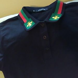 Gucci Web & Bee Polo