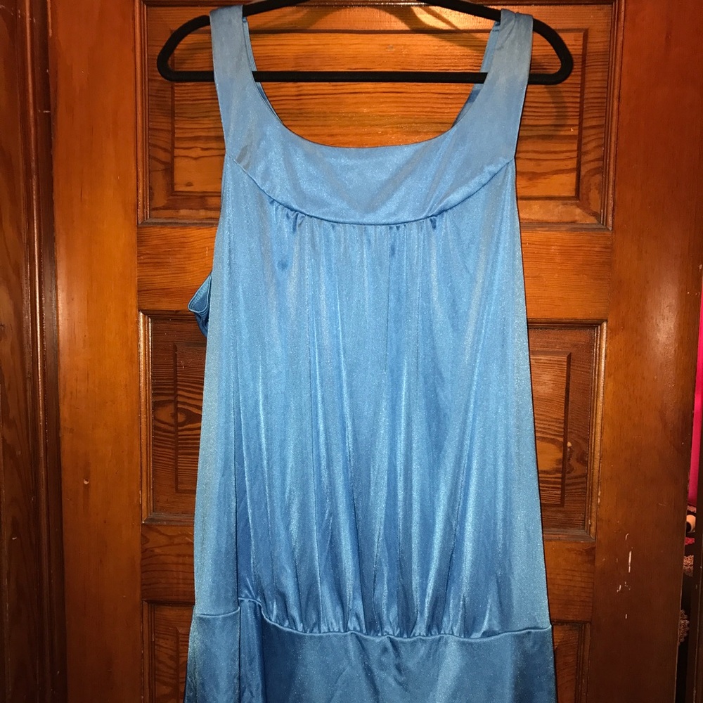 Torrid baby blue sleeveless top. Size 4. Brand new