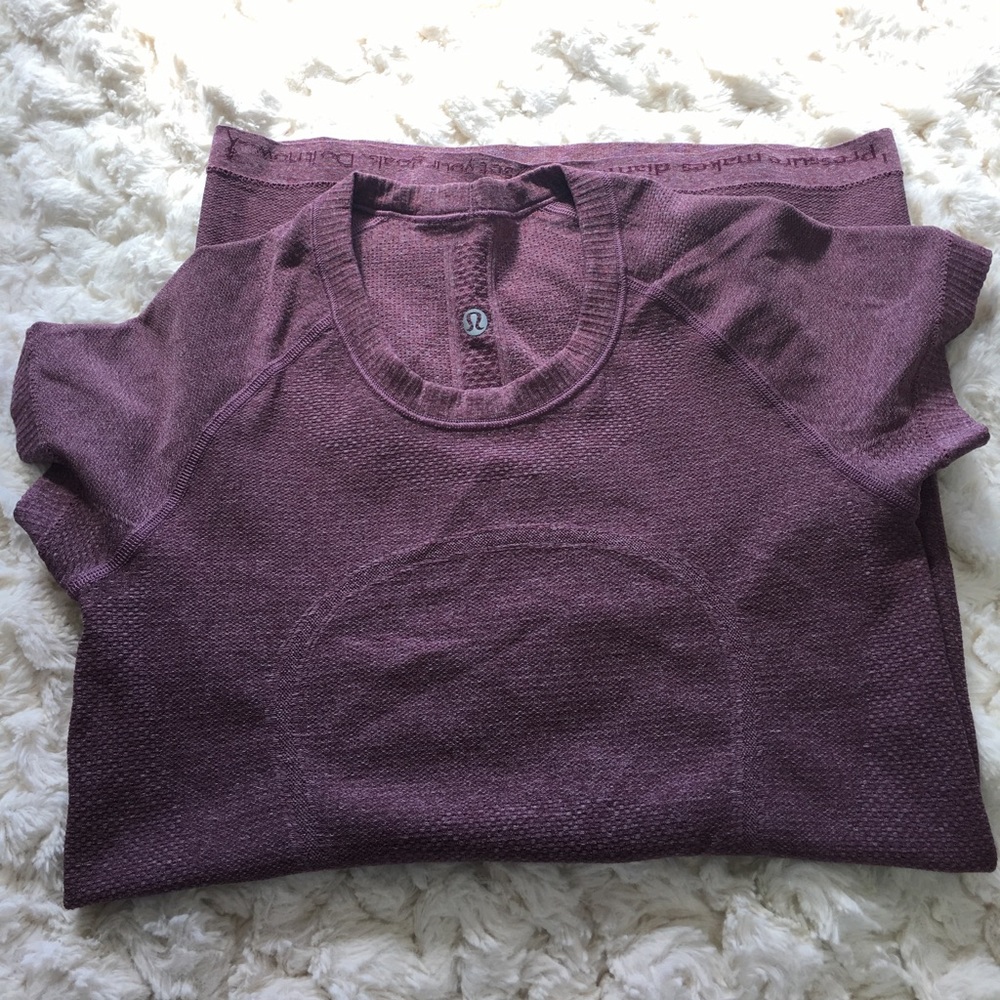Lulu Lemon swiftly tech short sleeve crew