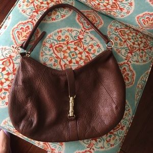 Leather handbag