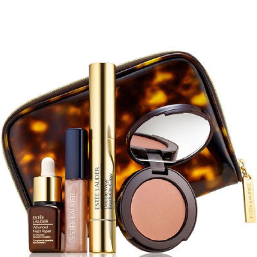 Estee Lauder Bronze + Glow 3/Minute Beauty 5 Pc