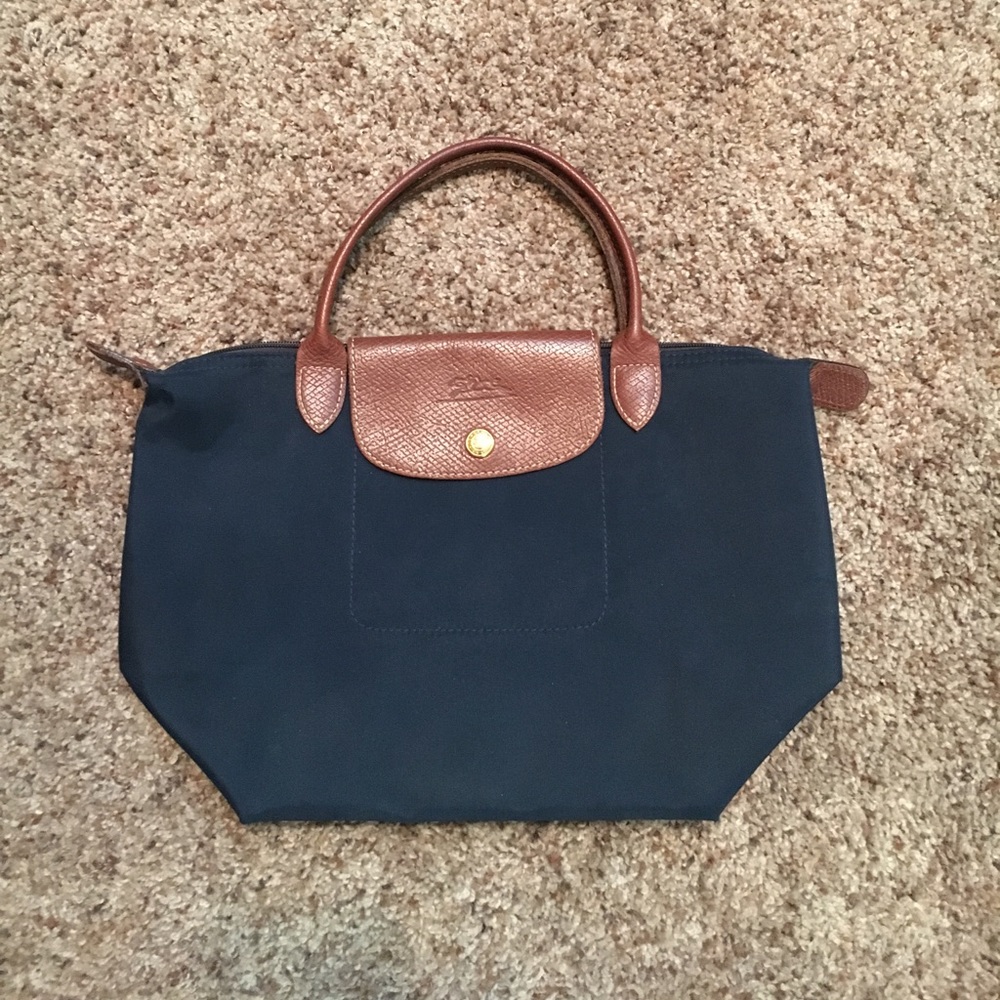 Longchamp Navy Small