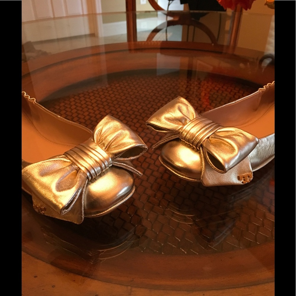 💥Tory Burch Divine Bow Ballet Flats💥 - Picture 2 of 8
