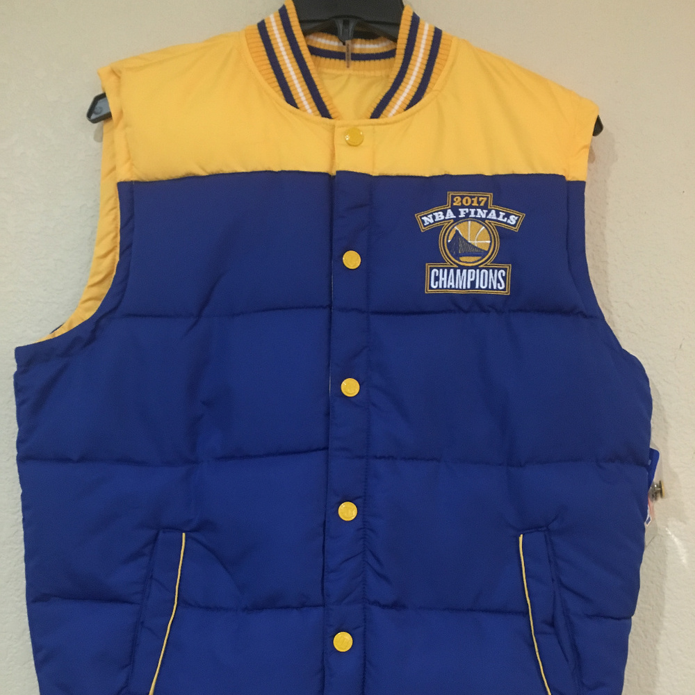 Golden State Warriors Men Championship VEST - NBA