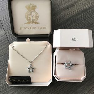 JUICY COUTURE Necklace and Ring Set