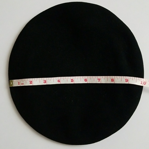 Vintage Chantaco Basque Beret Black Wool