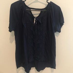 Woman’s No Boundaries  XL Lace top