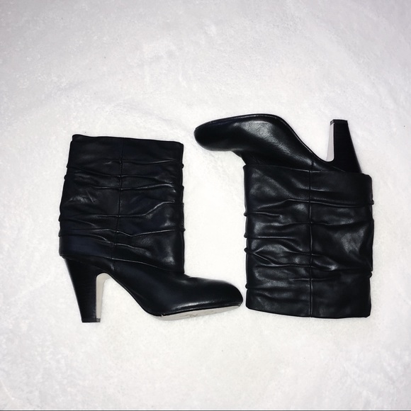 Seychelles Shoes - Seychelles ruched fold over heeled booties | 7.5