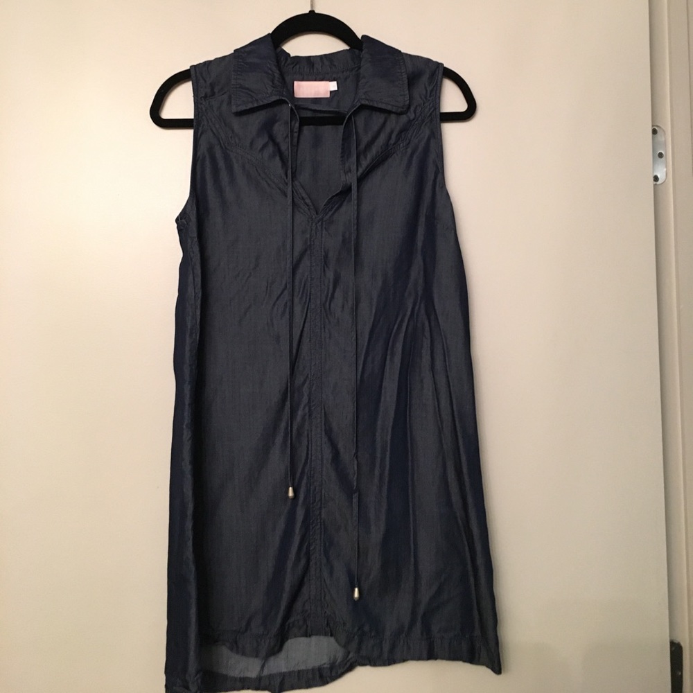 Anthropologie Chambray Dress