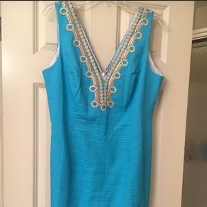 EUC Bentley in Blue Lilly Dress