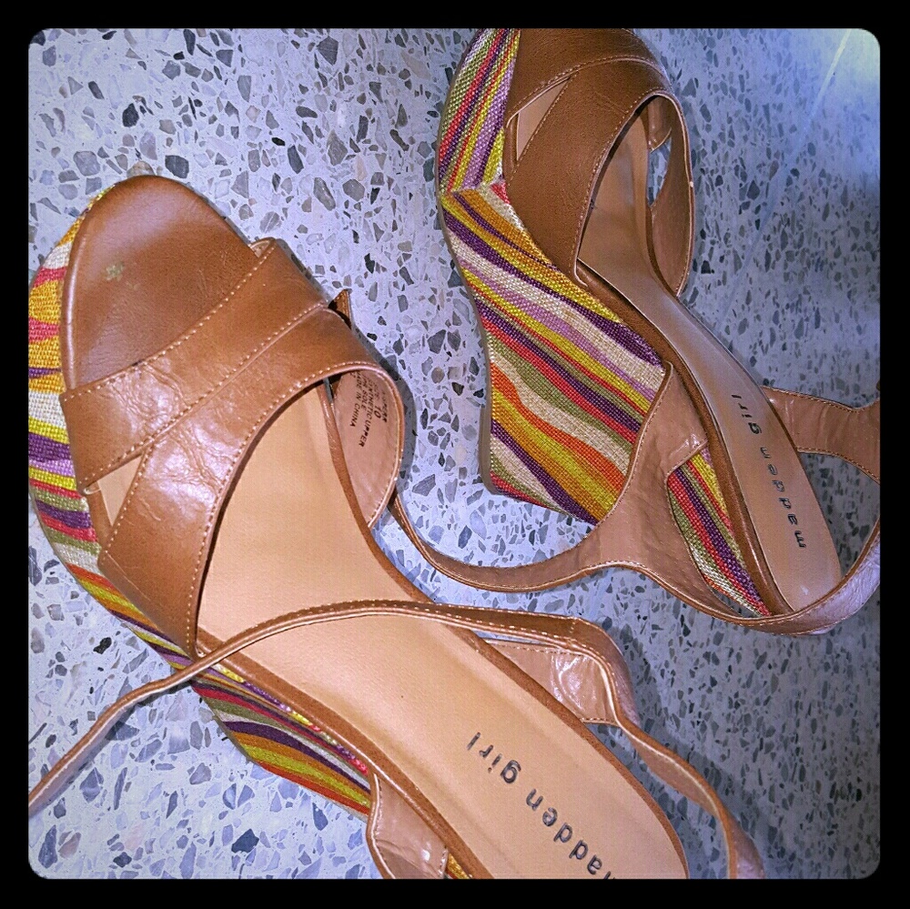 Madden girl wedge sandals