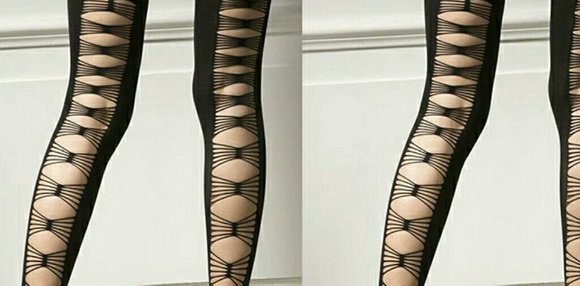 Over Knee Hollow stocking - Picture 3 of 4