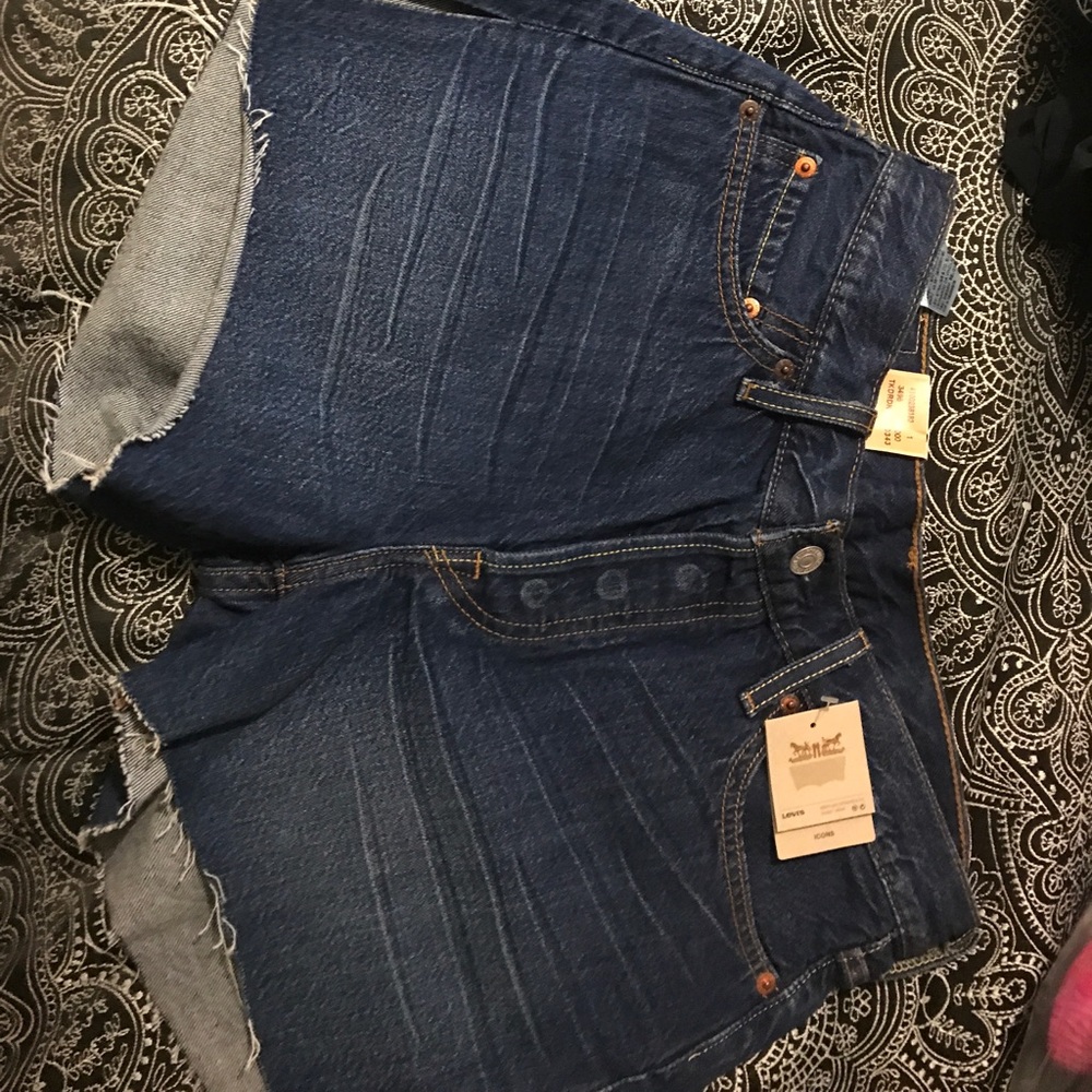 Brand new levy high waisted shorts