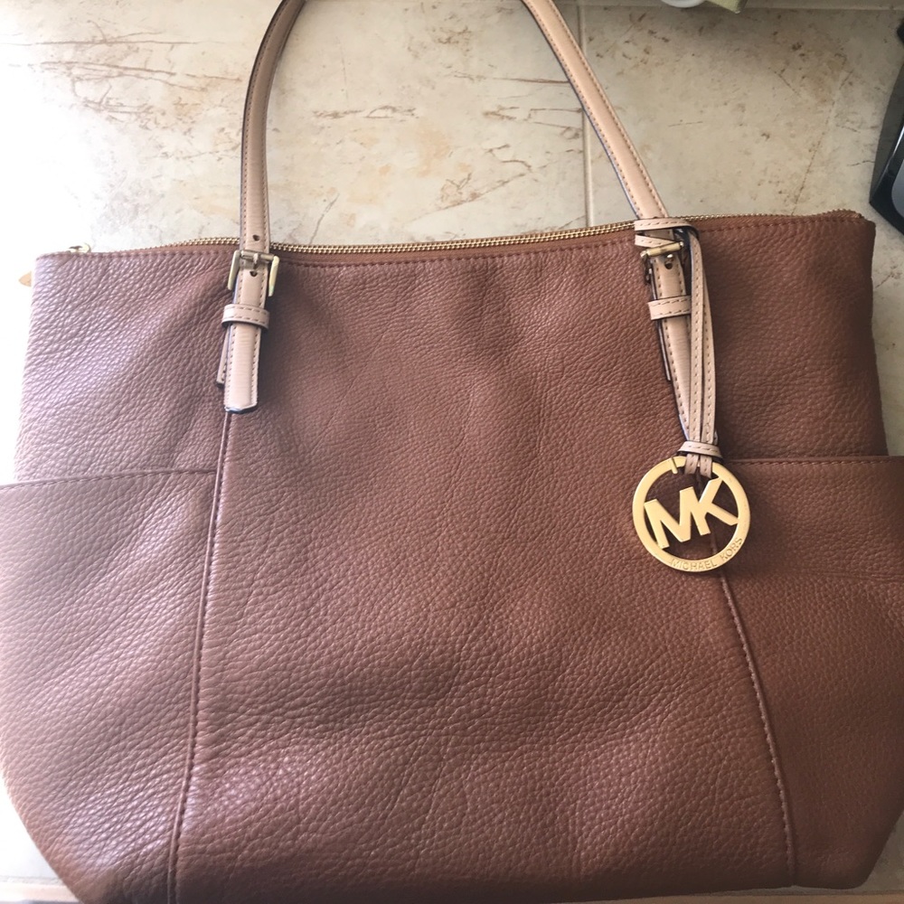Used Michael Kors leather purse