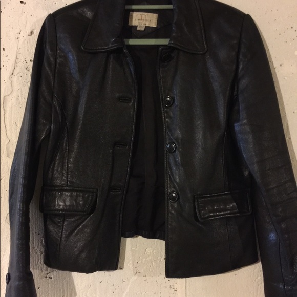 Distressed leather jacket. - Picture 2 of 2