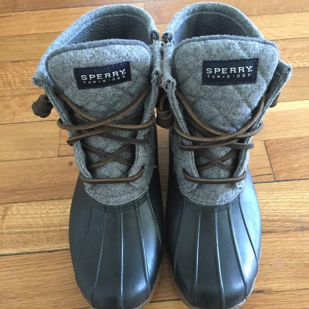 Authentic Sperry Saltwater Wool Duck Boot