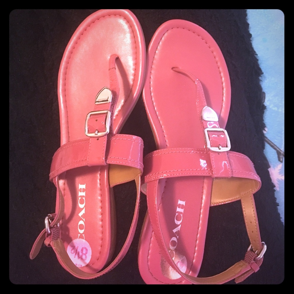 Coach sandals