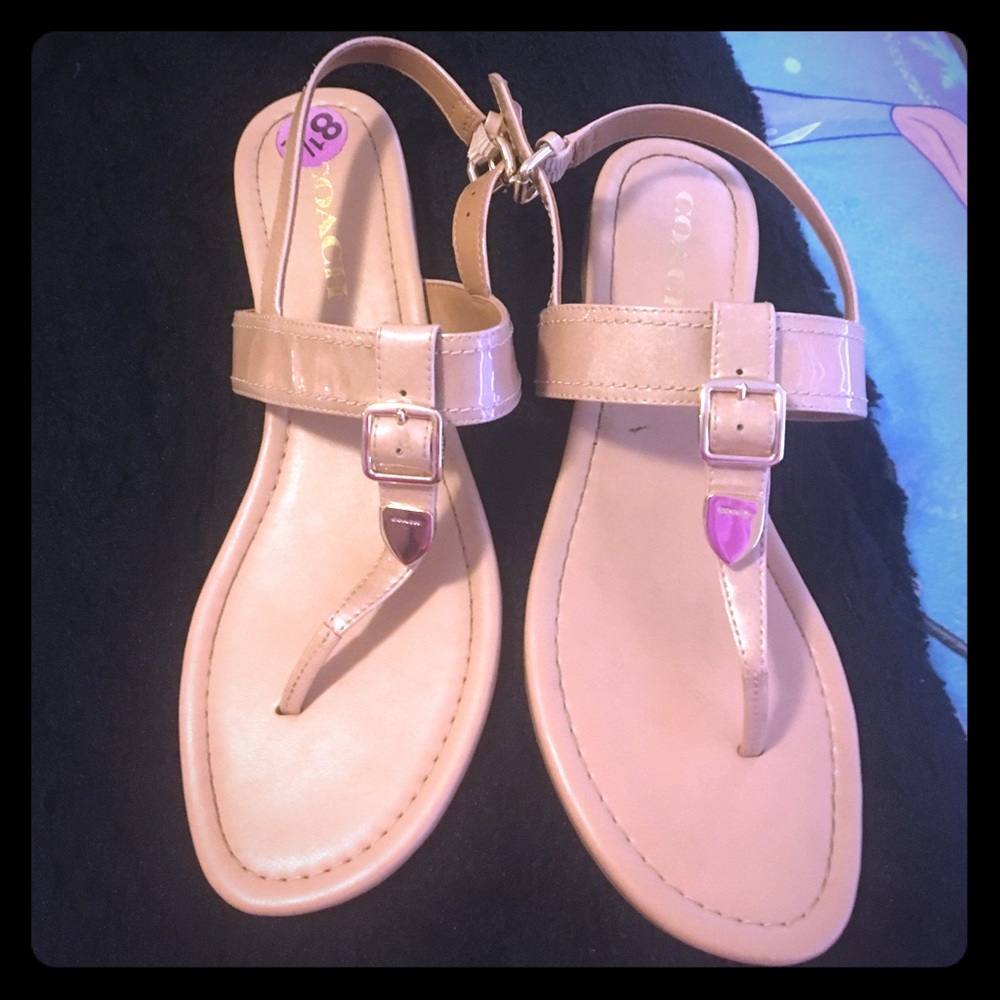 Coach sandals