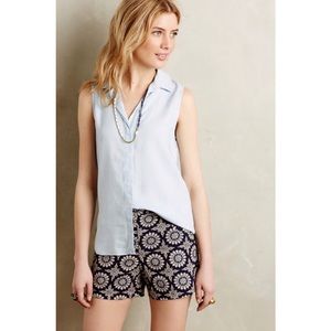 ANTHROPOLOGIE CLOTH & STONE CHAMBRAY TANK ANTHROPOLOGIE CLOTH & STONE CHAMBRAY TANK