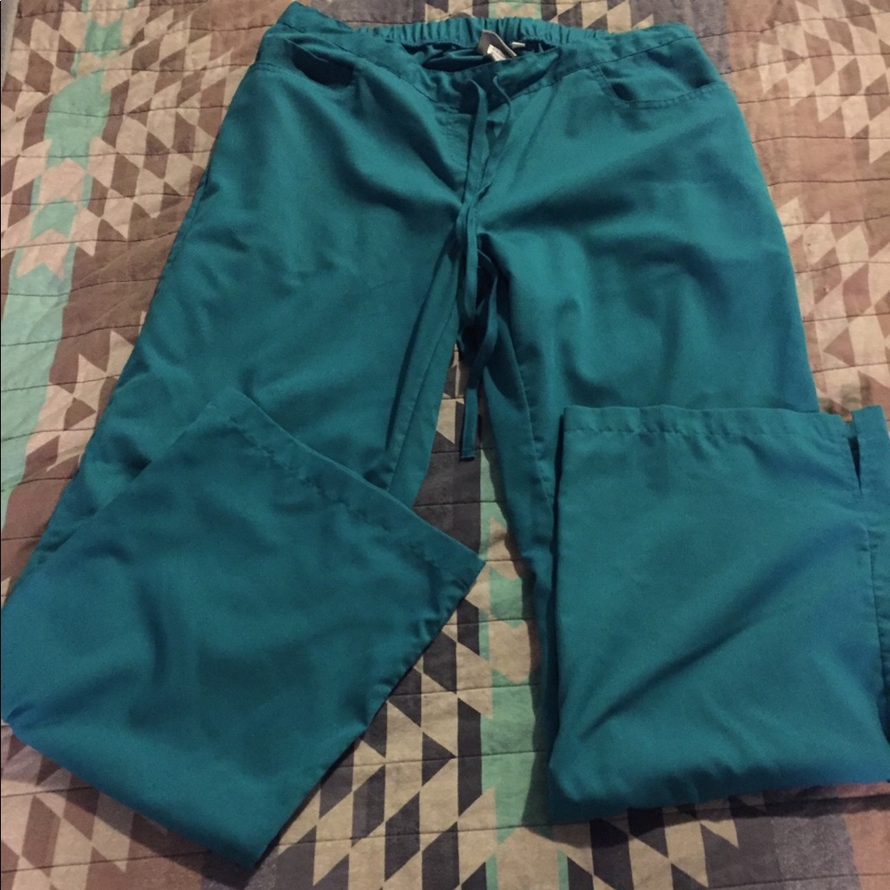 Grey’s Anatomy scrub pants, great condition, teal