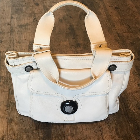 Michael Kors Cream Leather Handbag - Picture 8 of 8