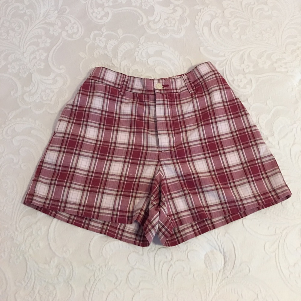 Vintage Plaid Gap Shorts