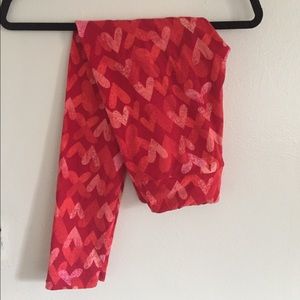 Lularoe Valentines Day leggings