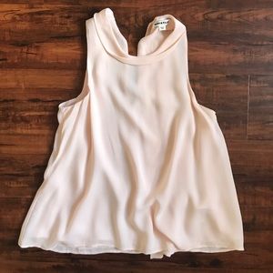 Silk pink sleeveless blouse from Whistles US 6