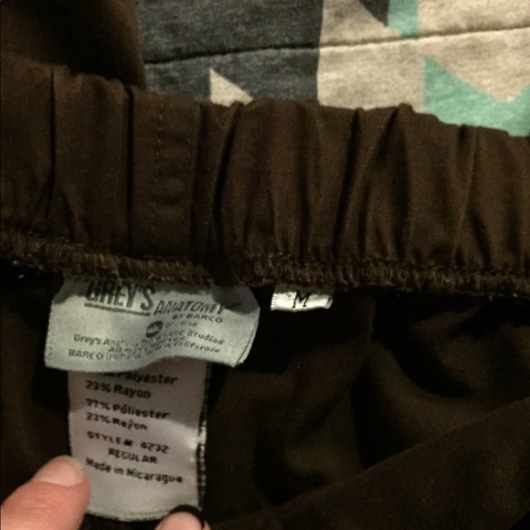 Grey’s Anatomy Scrub pants, chocolate - Picture 3 of 3