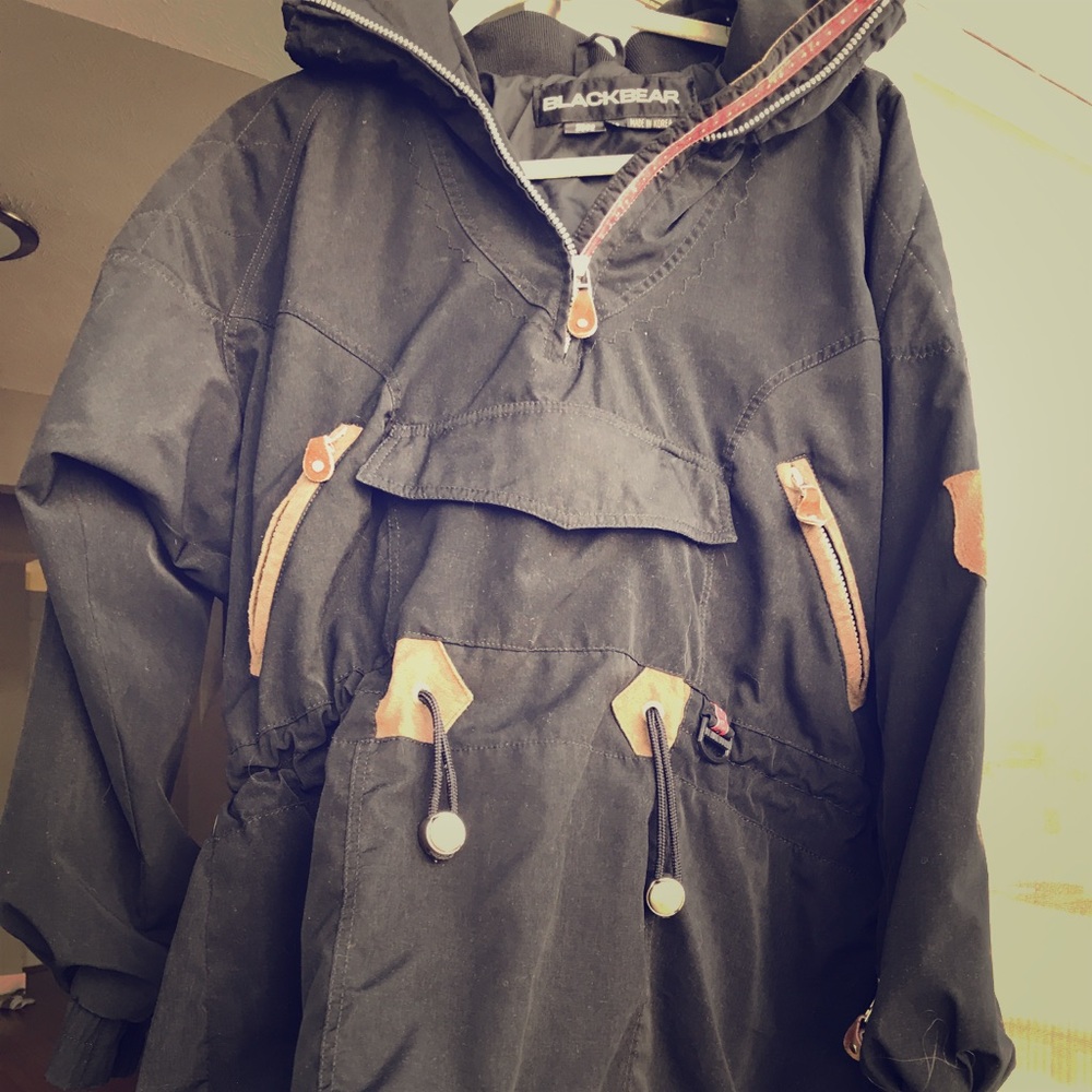 Charming vintage 80s pullover half zip ski jacket! - Picture 1 of 7