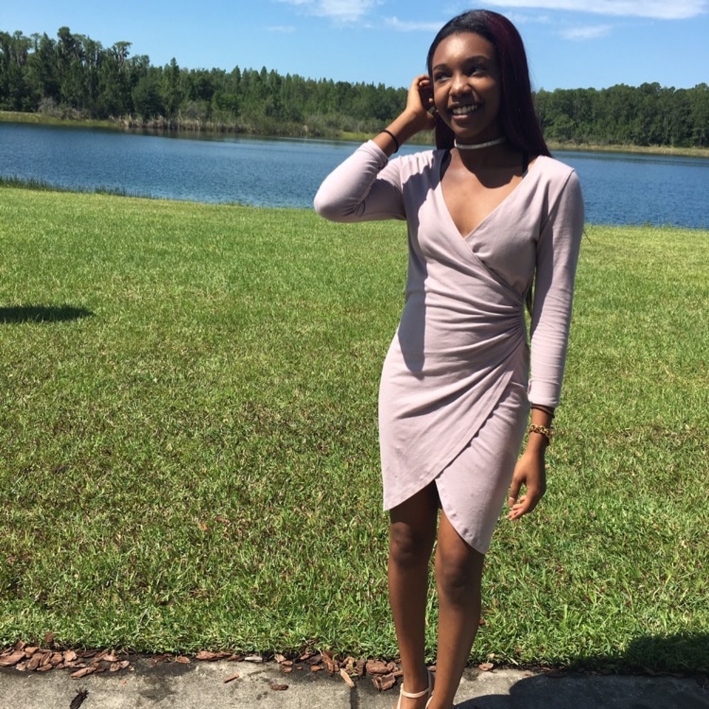 Light purple dress