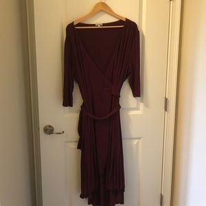Kiyonna wrap dress
