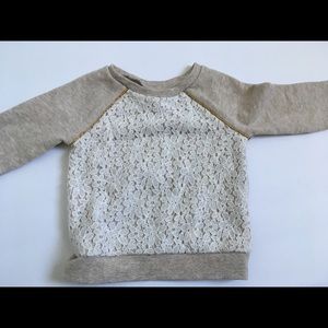 18 month floral Sweater