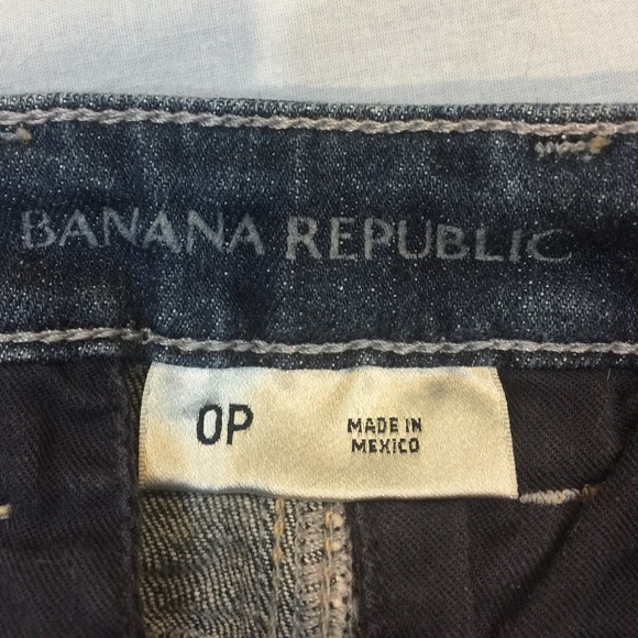 Banana Republic Denim Jeans Pencil Skirt - Picture 3 of 4