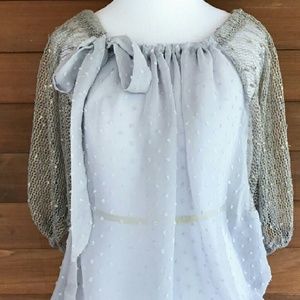 ANTHROPOLOGIE A'REVE BLOUSE. NWT ANTHROPOLOGIE A'REVE BLOUSE. NWT