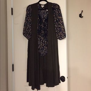 Lularoe long vest like new