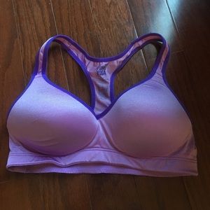 PINK padded sports bra