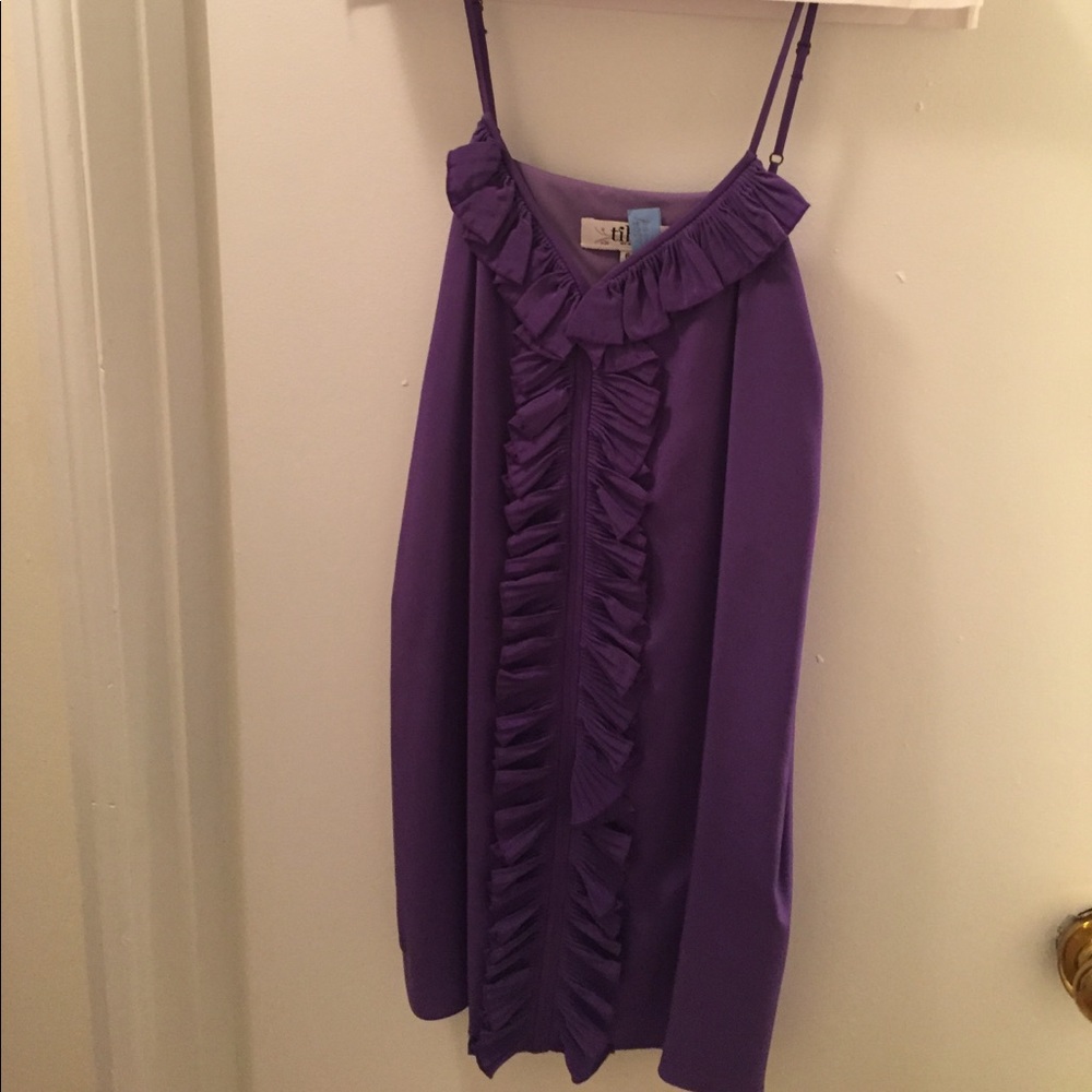 Classic silk cami slip dress by Tibi