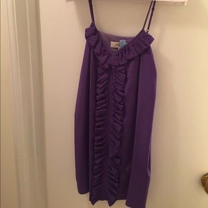 Classic silk cami slip dress by Tibi