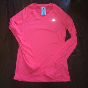 Hot pink adidas climacool workout top!