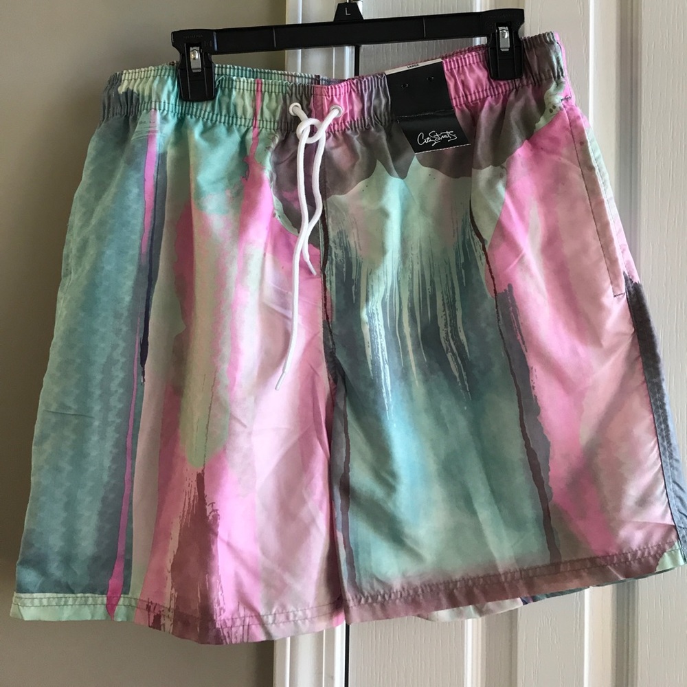 Men’s swim suit with pockets